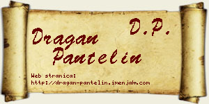 Dragan Pantelin vizit kartica